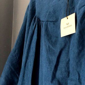 Suunday Ema Dress in Blue Opal - XS / S
